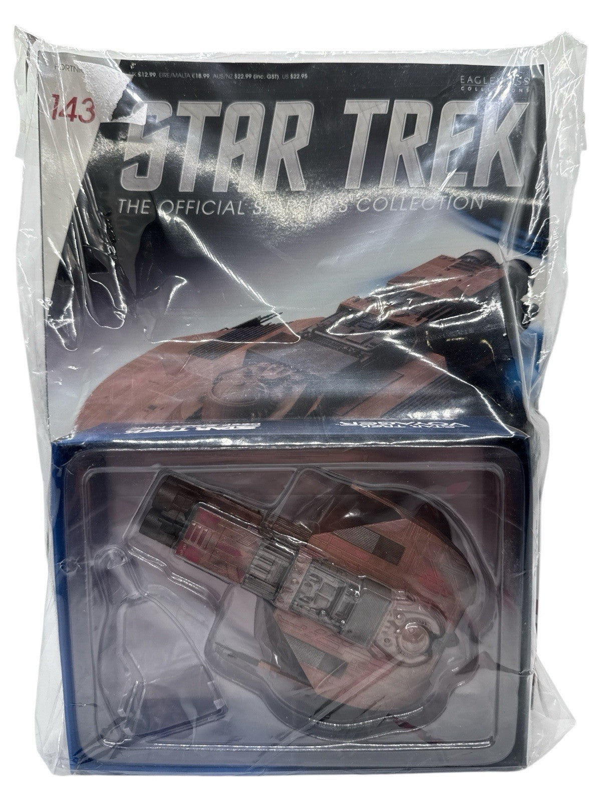 Eaglemoss Star Trek Starships #143 Merchantman Freighter Figure & Magazine
