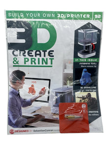 Eaglemoss Build a 3D Printer – Issue 92 with Parts & Magazine