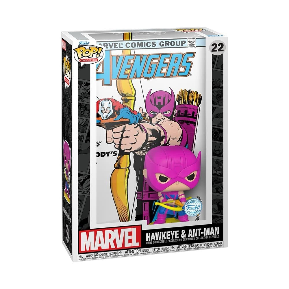 Funko Pop! Marvel Comic Covers - Hawkeye And Ant-Man #22 Special Edition