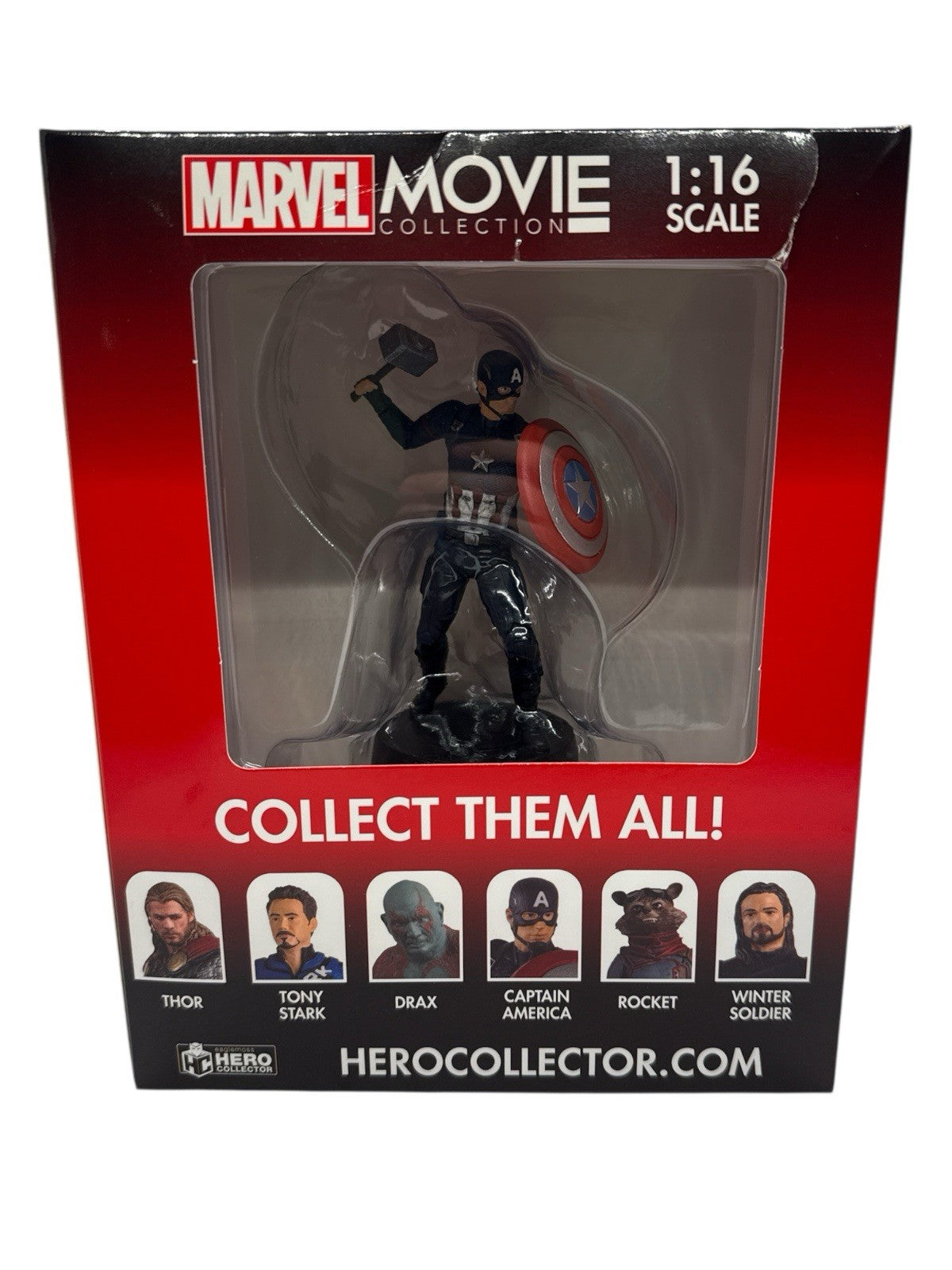 Eaglemoss Marvel Movie Collection #108 Captain America Figure & Magazine