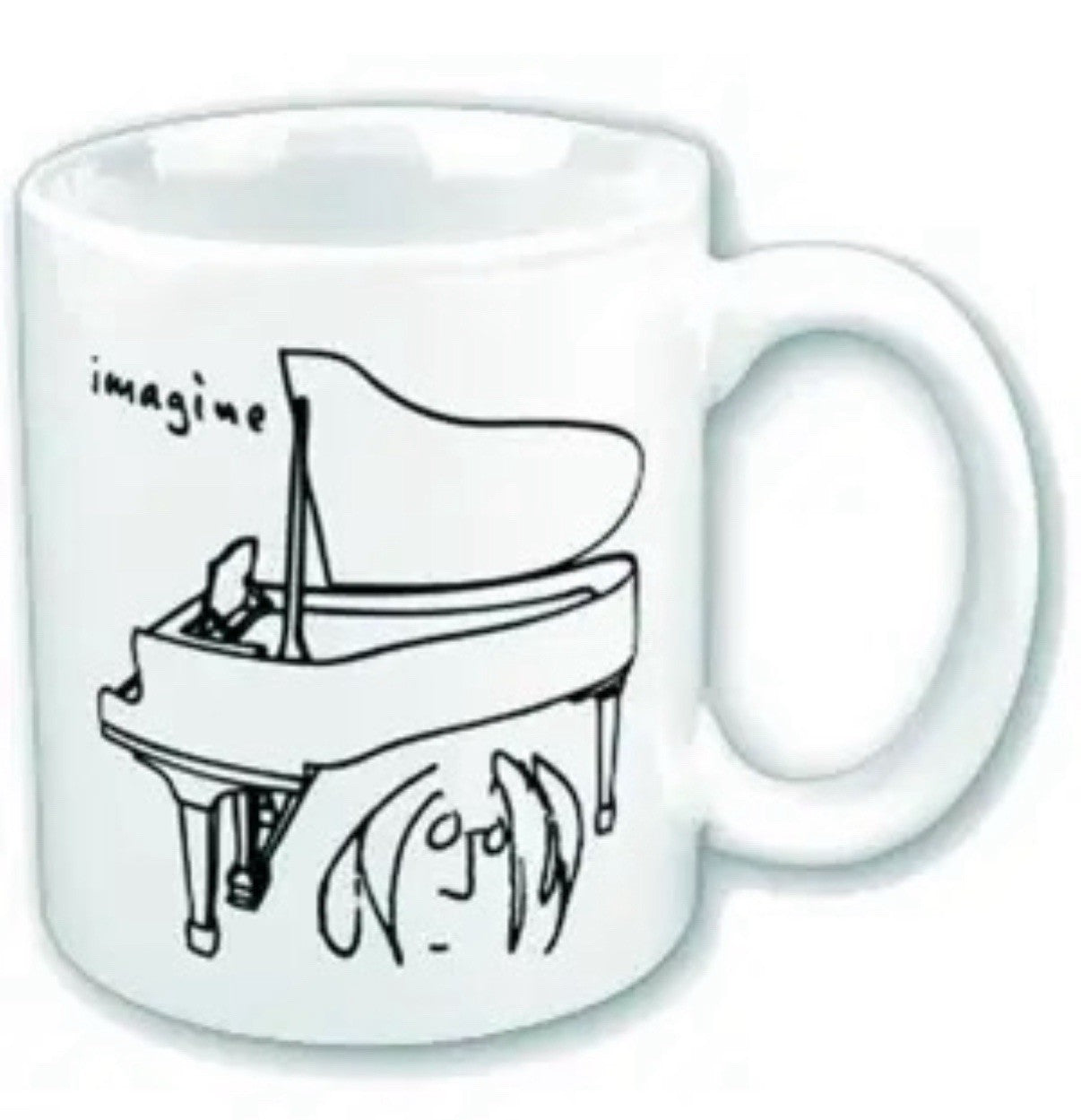 John Lennon Imagine Piano 2011 Boxed Mug