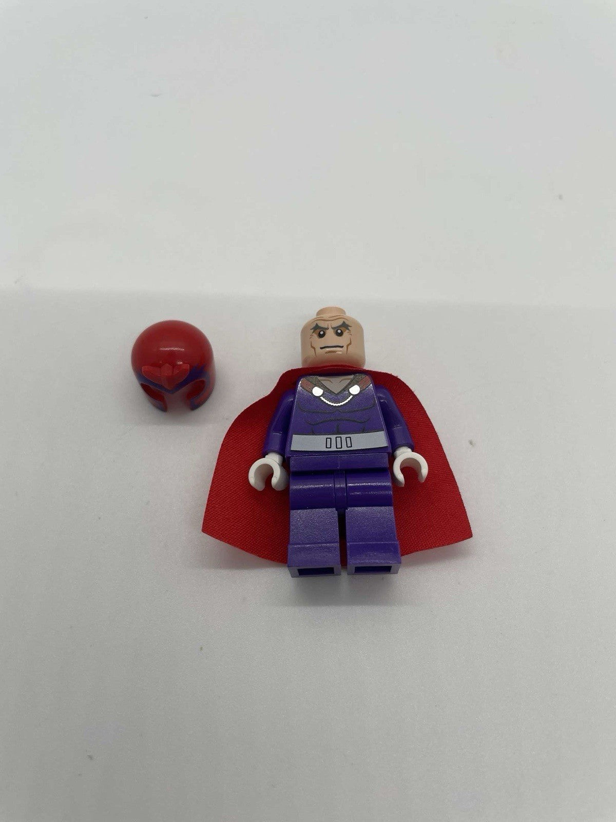 Lego X-Men Magneto Minifigure - Dark Purple Outfit Item SH0119