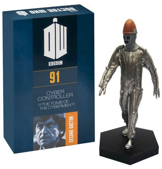 Eaglemoss Doctor Who Figurine Collection #91 Cyber Controller w/ Magazine