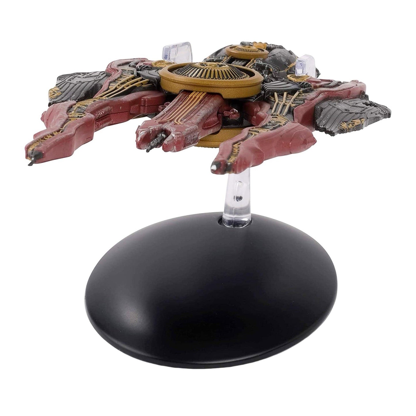 Eaglemoss Star Trek Discovery Klingon Qugh Class Starship with Magazine