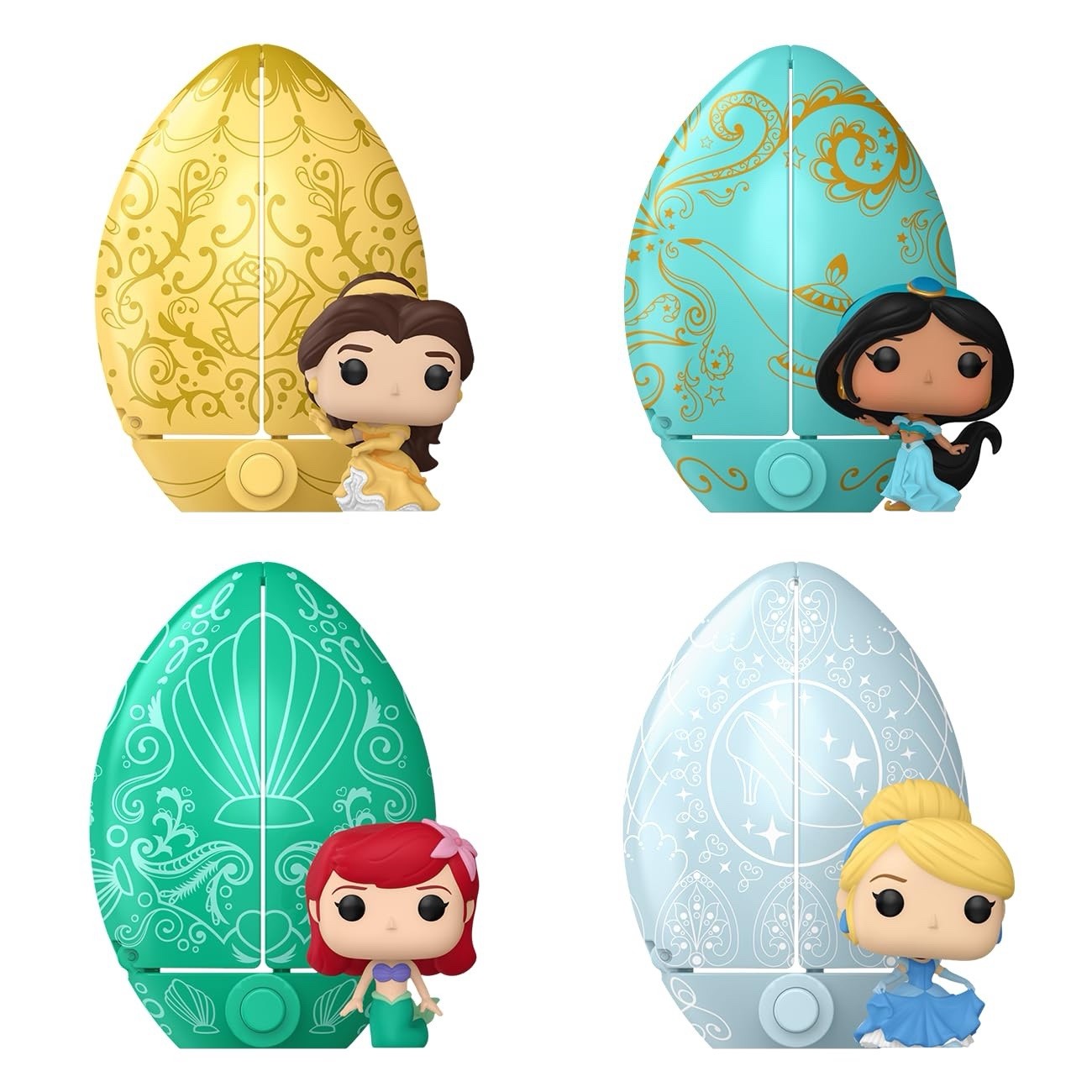 Funko Pocket Pop! Disney Princess Collectible Vinyl Egg – Choose Character