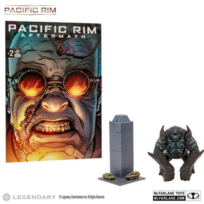 McFarlane Toys Pacific Rim Leatherback (Kaiju) Action Figure And Comic