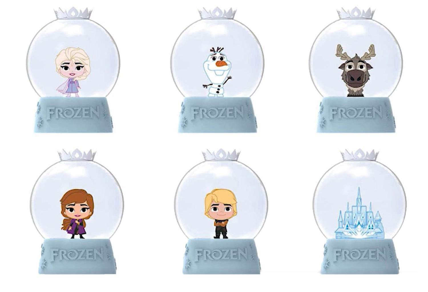 Disney Frozen II Snow Globe, Magic Ball with One of 6 Figures