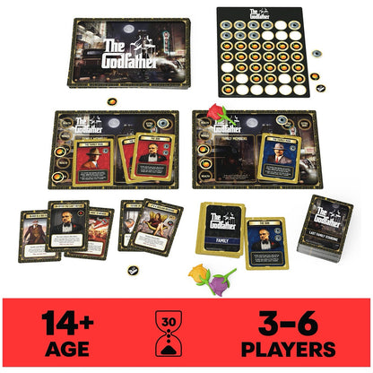 The Godfather Last Family Standing Board Game - 3-6 Players - Ages 14+