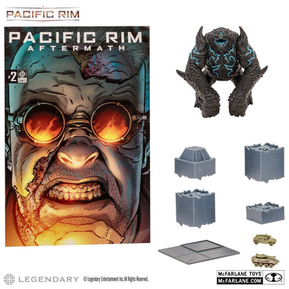 McFarlane Toys Pacific Rim Leatherback (Kaiju) Action Figure And Comic