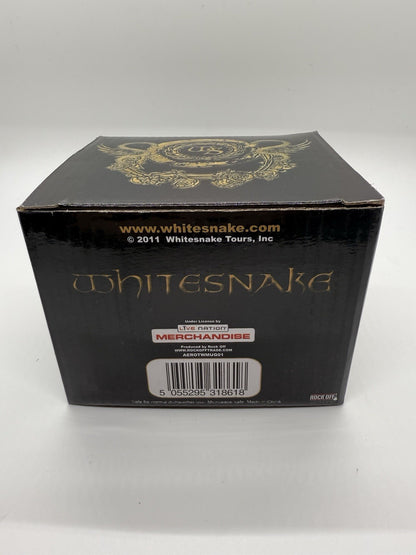 Whitesnake Crest Logo - Mug Boxed 2011 Whitesnake Tours Inc - Brand New