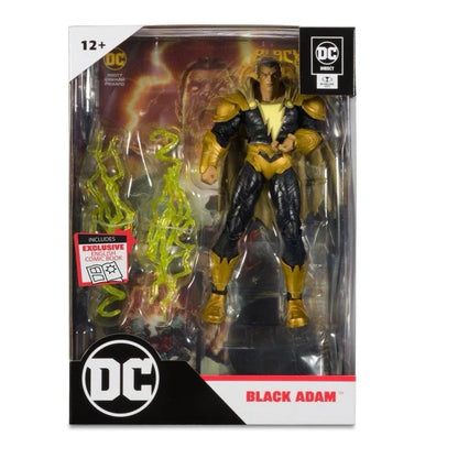 McFarlane DC Direct Page Punchers Black Adam Figure with Exclusive Comic
