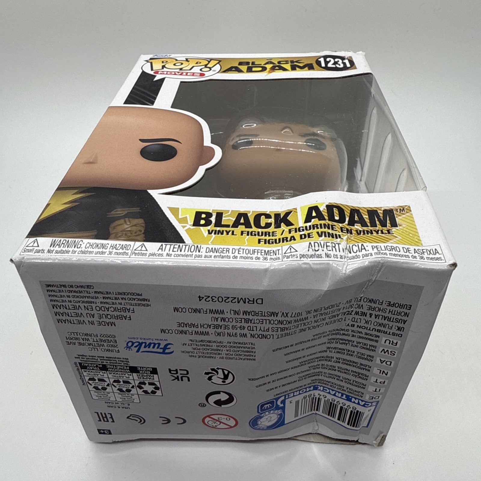 Funko Pop! Black Adam #1231 Vinyl Figure (Damaged Box)