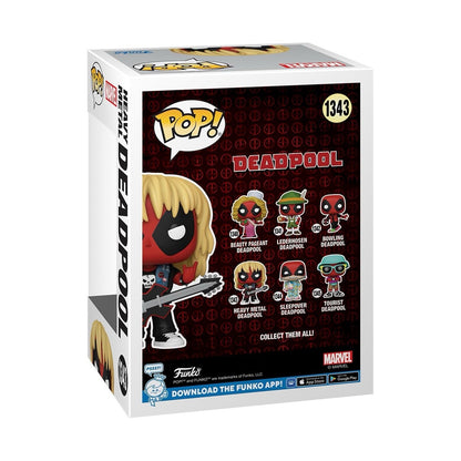 Funko Pop! Marvel Deadpool #1343 Heavy Metal Deadpool Vinyl Figure