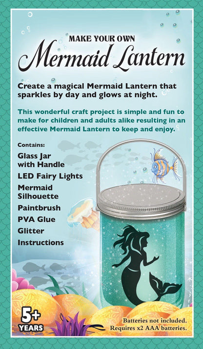 Make Your Own Mermaid Lantern