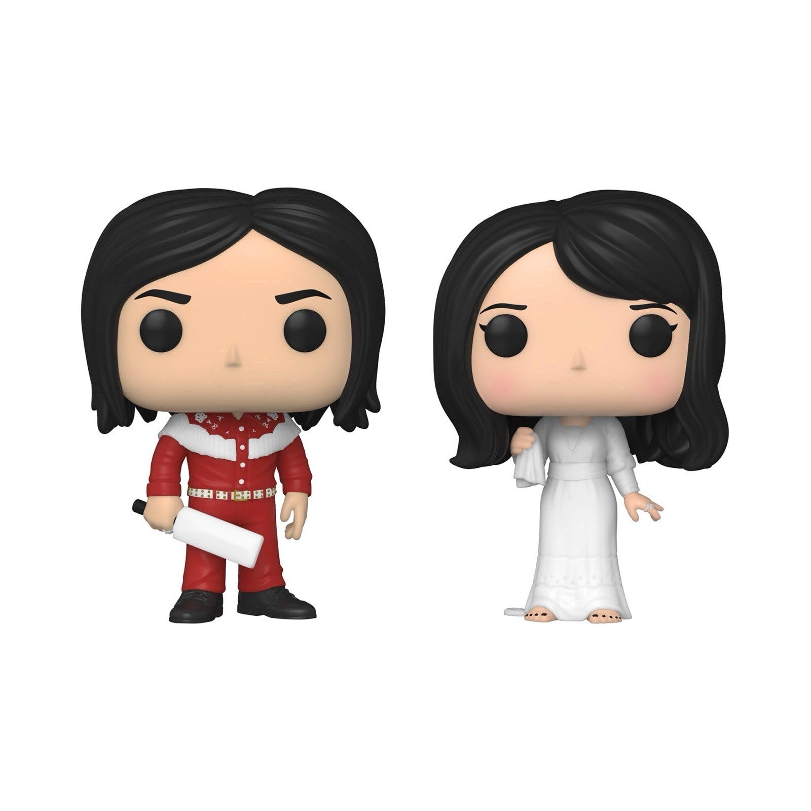 Funko Pop! Rocks The White Stripes Jack White & Meg White Vinyl Figure 2-Pack
