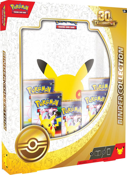 Pokémon TCG 30th Celebration Binder Collection 5 Booster Packs