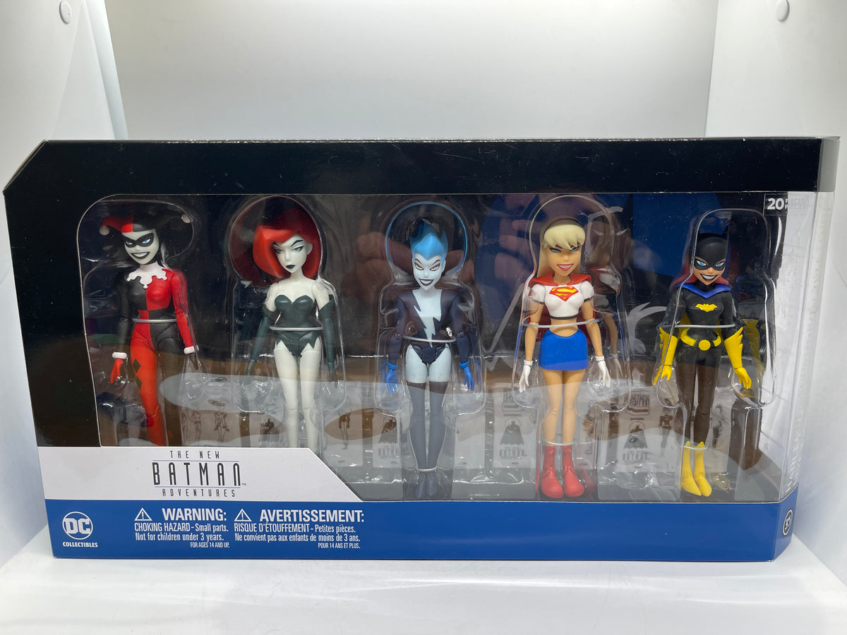 DC Collectibles New Batman Adventures 5-Pack Figures Harley Quinn Ivy Batgirl