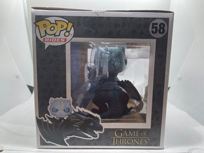 Funko Pop! Rides Game of Thrones Night King & Viserion GITD Box #58