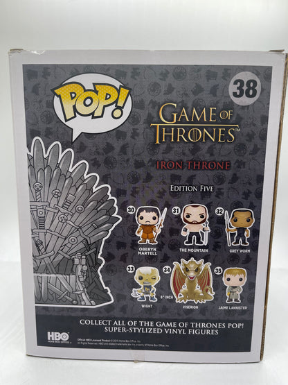 Funko Pop! Game of Thrones Iron Throne #38 NYCC Exclusive Limited Edition