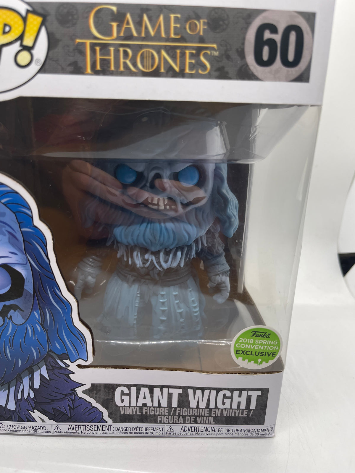 Funko Pop! Giant Wight #60 Vinyl Figure - Game of Thrones 2018 Exclusive