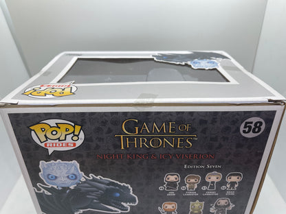 Funko Pop! Rides Game of Thrones Night King & Viserion GITD Box #58