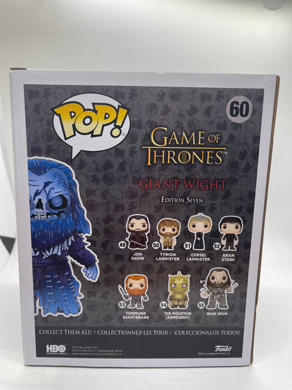 Funko Pop! Giant Wight #60 Vinyl Figure - Game of Thrones 2018 Exclusive