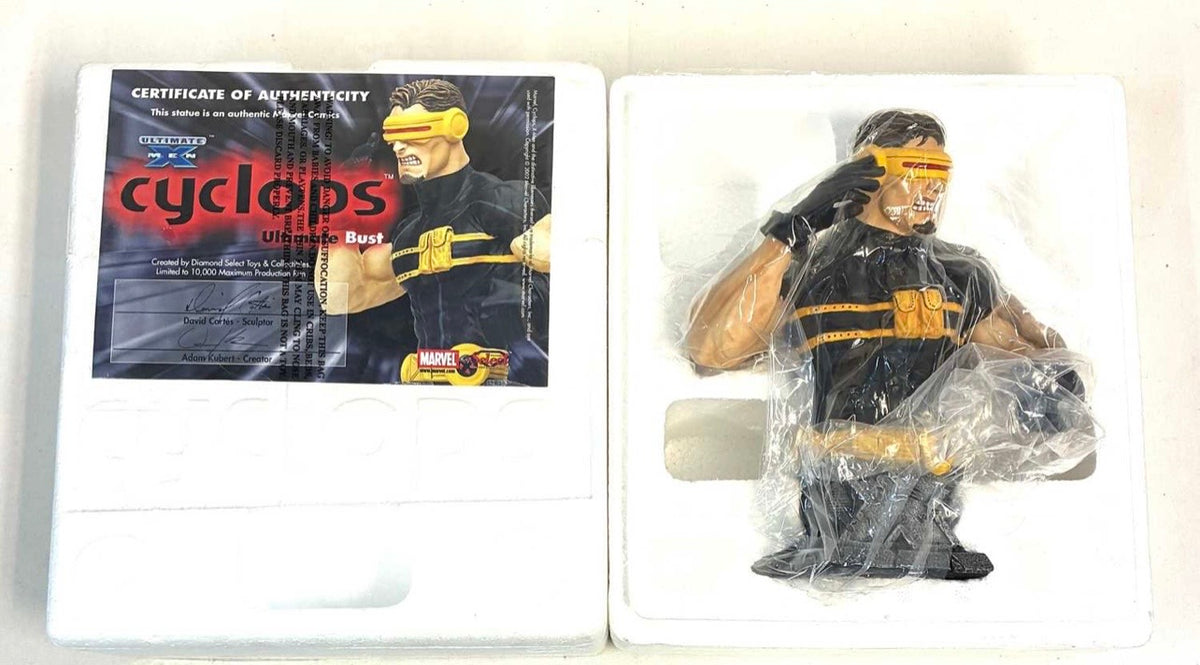 Marvel Ultimate X-Men Cyclops Ultimate Bust – Diamond Select – Limited Edition 1 of 10,000