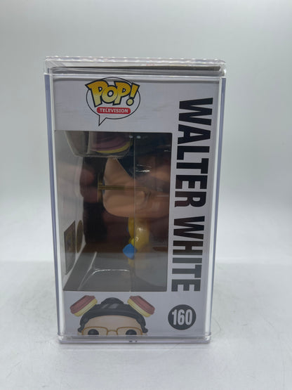 RARE Funko Pop! Television Breaking Bad Walter White #160 Glow in the Dark Figure