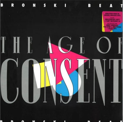Bronski Beat Age of Consent LP Vinyl NEW