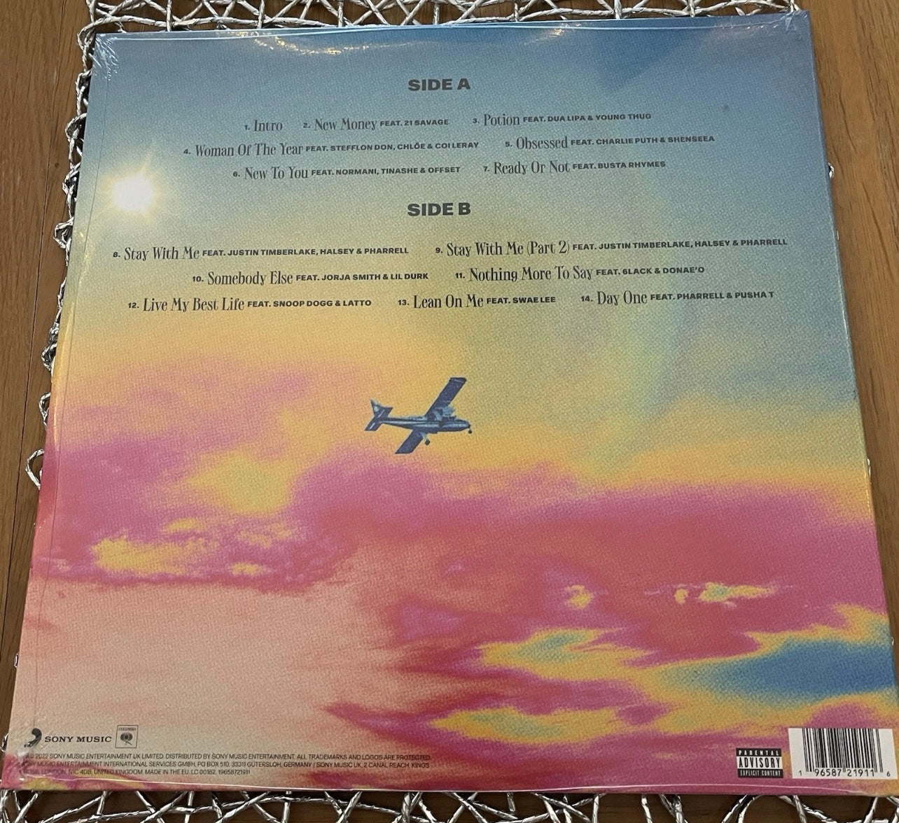 Calvin Harris Funk Wav Bounces Vol. 2 (Vinyl) 12" Album Coloured Vinyl