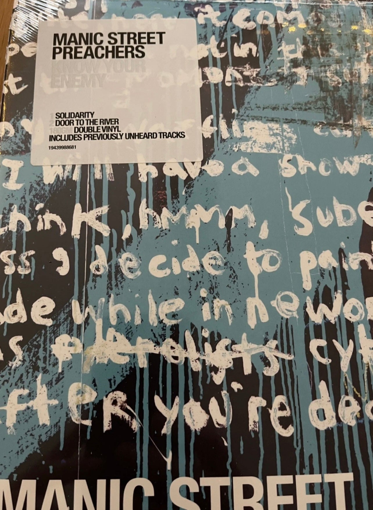 Manic Street Preachers Know Your Enemy Deluxe 2022 New Sealed 180g  2 x Vinyl LP