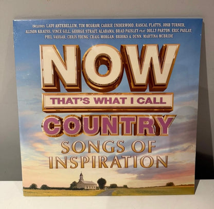 Various Artists Now Country: Songs of Inspiration (Various Artists) Double LP
