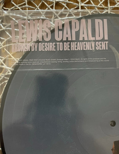 Lewis Capaldi Broken By Desire To Be Heavenly Sent Picture Disc Vinyl LP