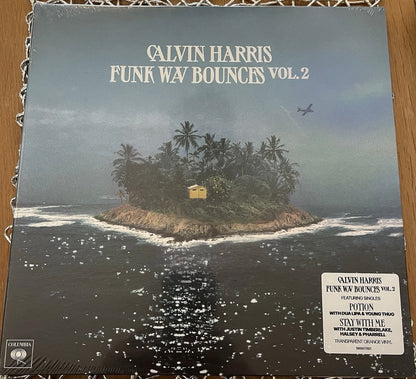 Calvin Harris Funk Wav. Bounces Vol. 2 Vinyl LP Orange Coloured 2022 Sealed