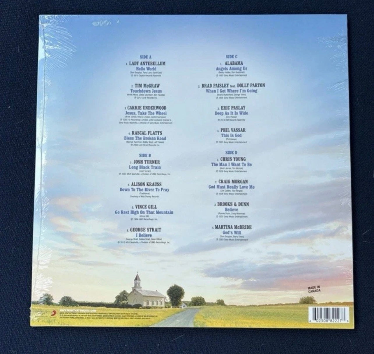 Various Artists Now Country: Songs of Inspiration (Various Artists) Double LP