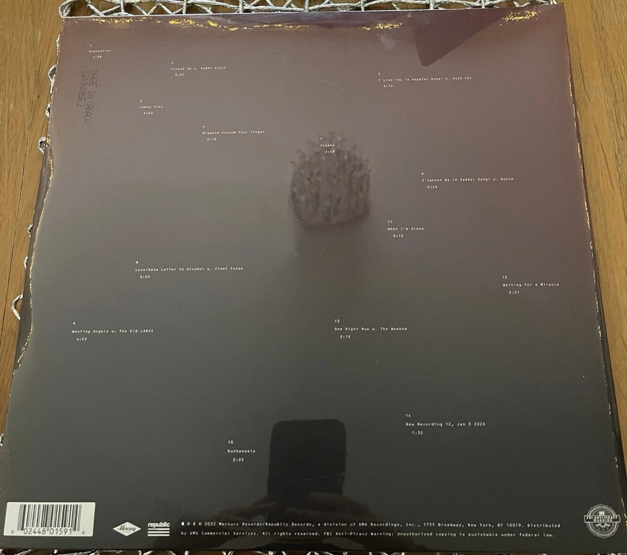 Post Malone Twelve Carat Toothache LP Album vinyl record limited 2 x Yellow 2023