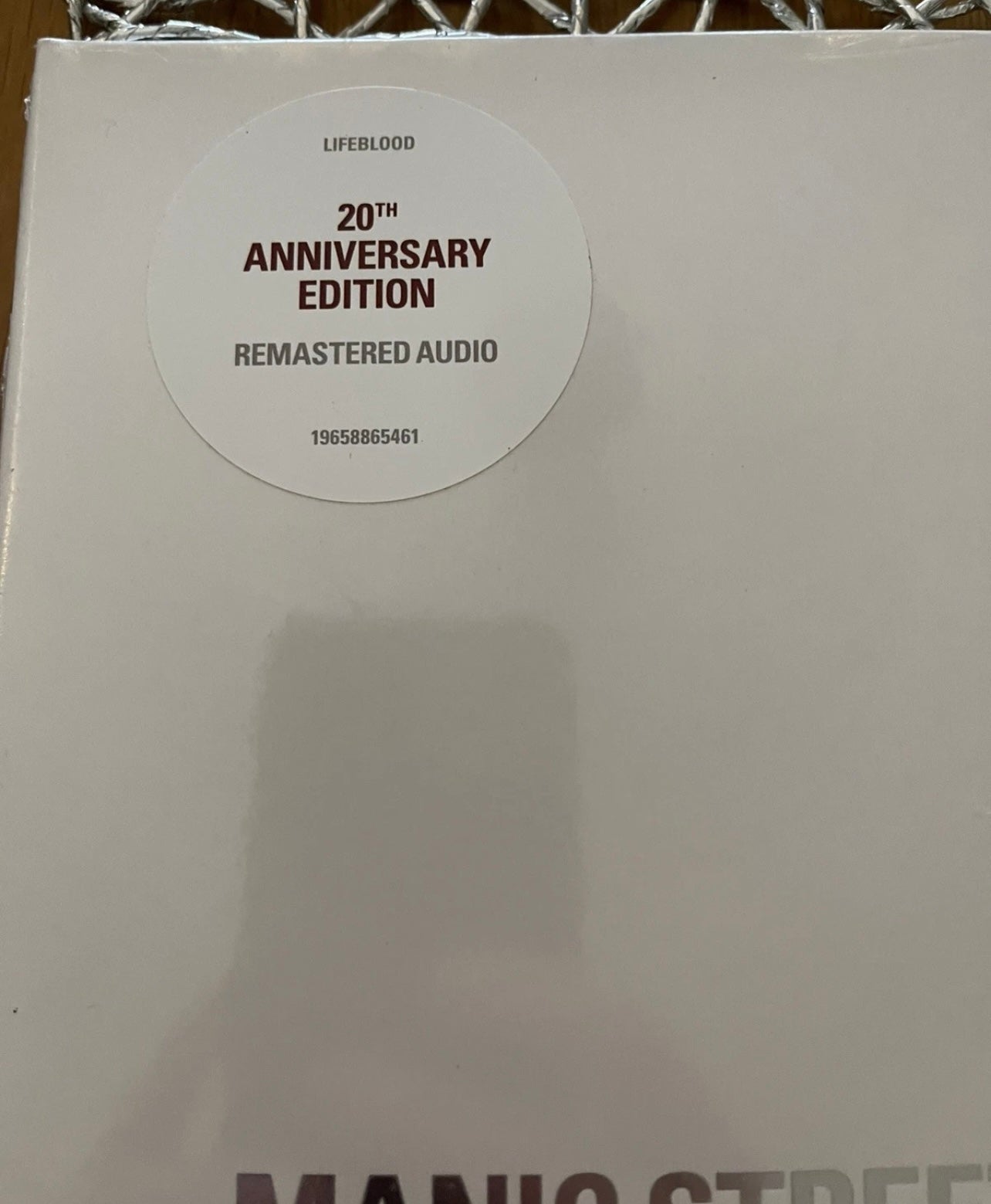 Manic Street Preachers : Lifeblood VINYL 20th Anniversary  12" Album 2 discs