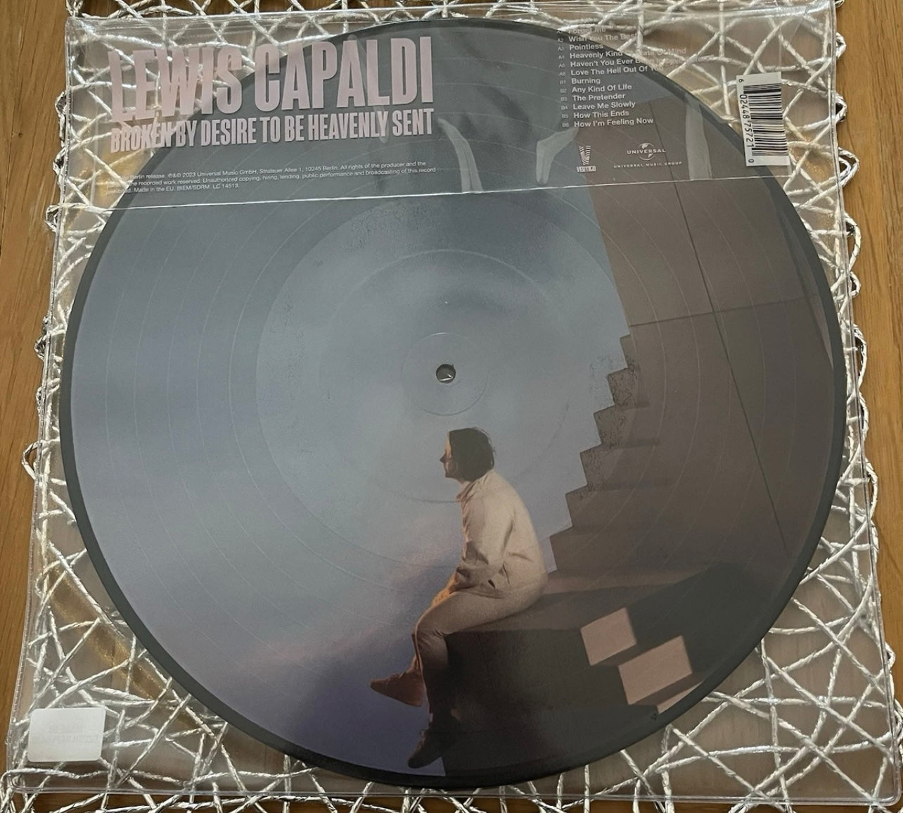 Lewis Capaldi Broken By Desire To Be Heavenly Sent Picture Disc Vinyl LP