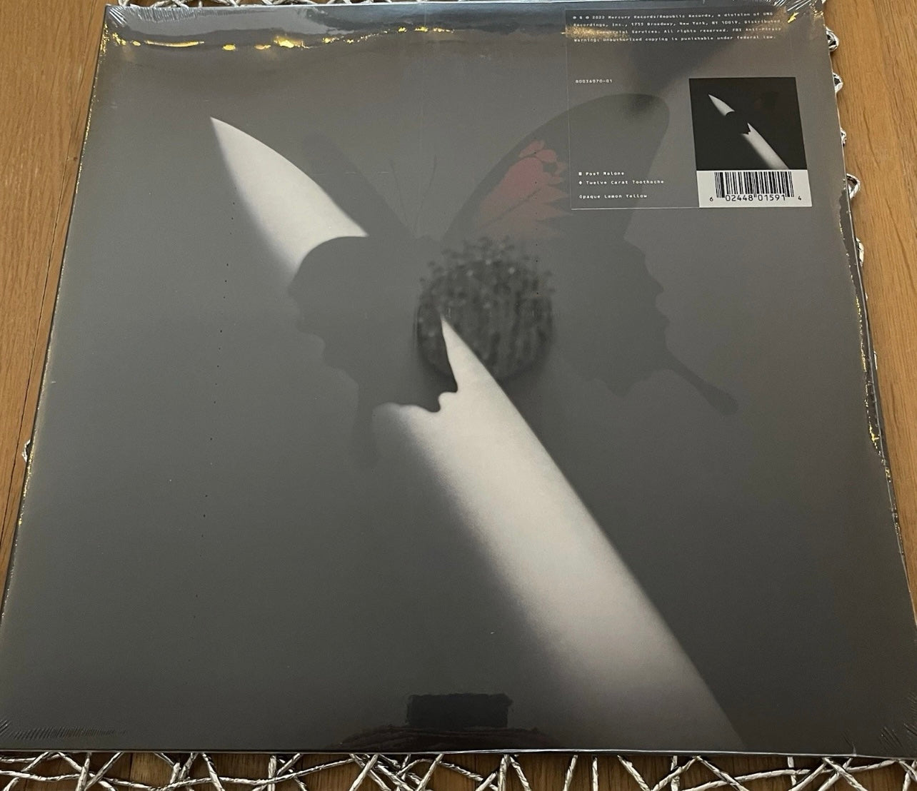 Post Malone Twelve Carat Toothache LP Album vinyl record limited 2 x Yellow 2023
