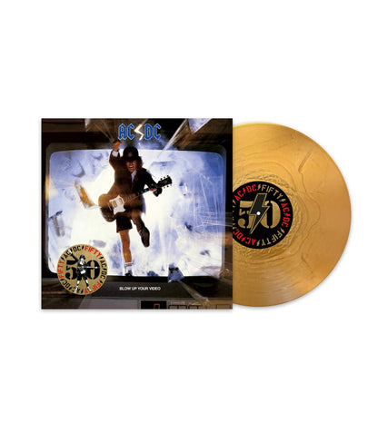 AC/DC Blow Up Your Video (50th Anniversary Gold Vinyl)