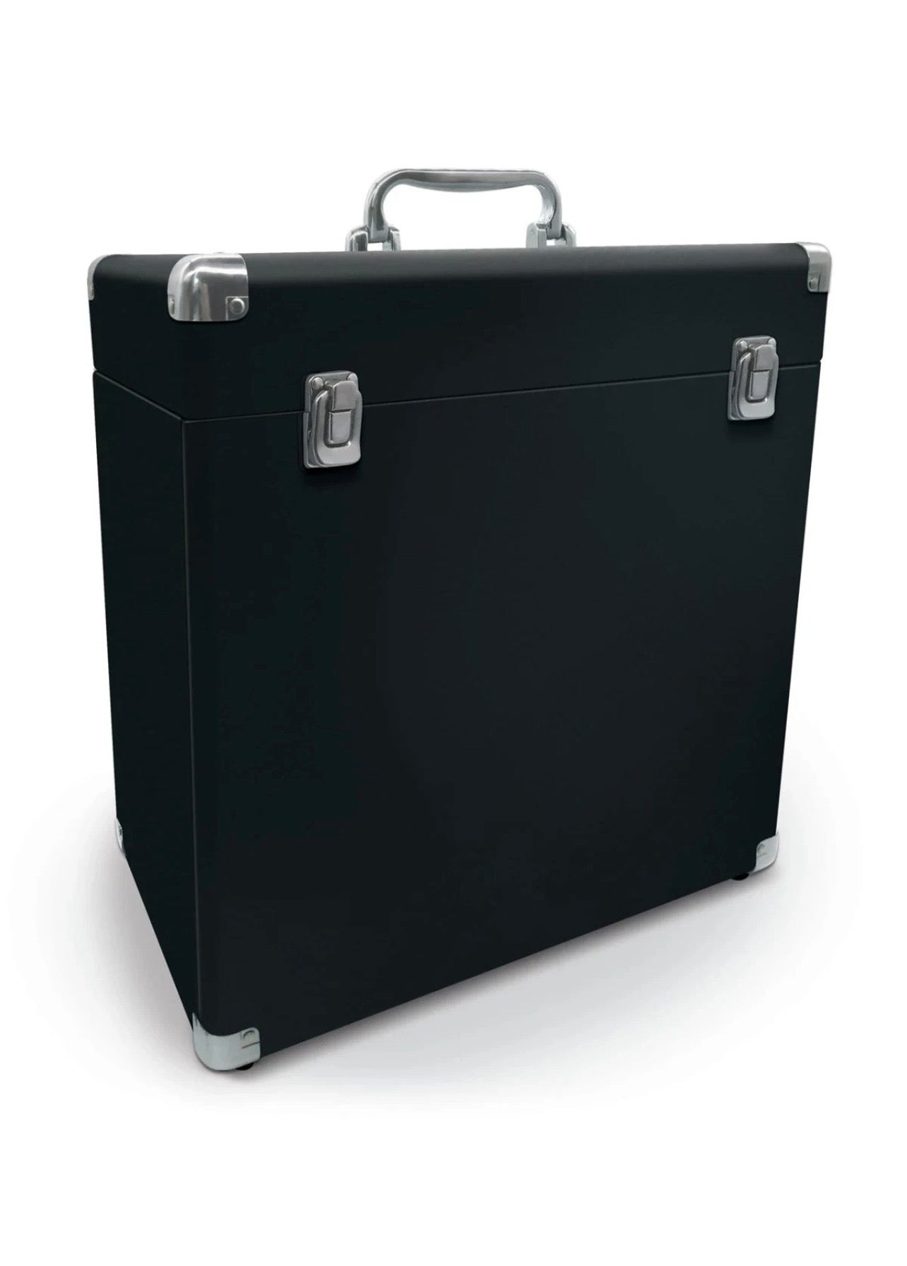 VinylTonic PU Leather Vinyl LP Case Black 40 LP Storage