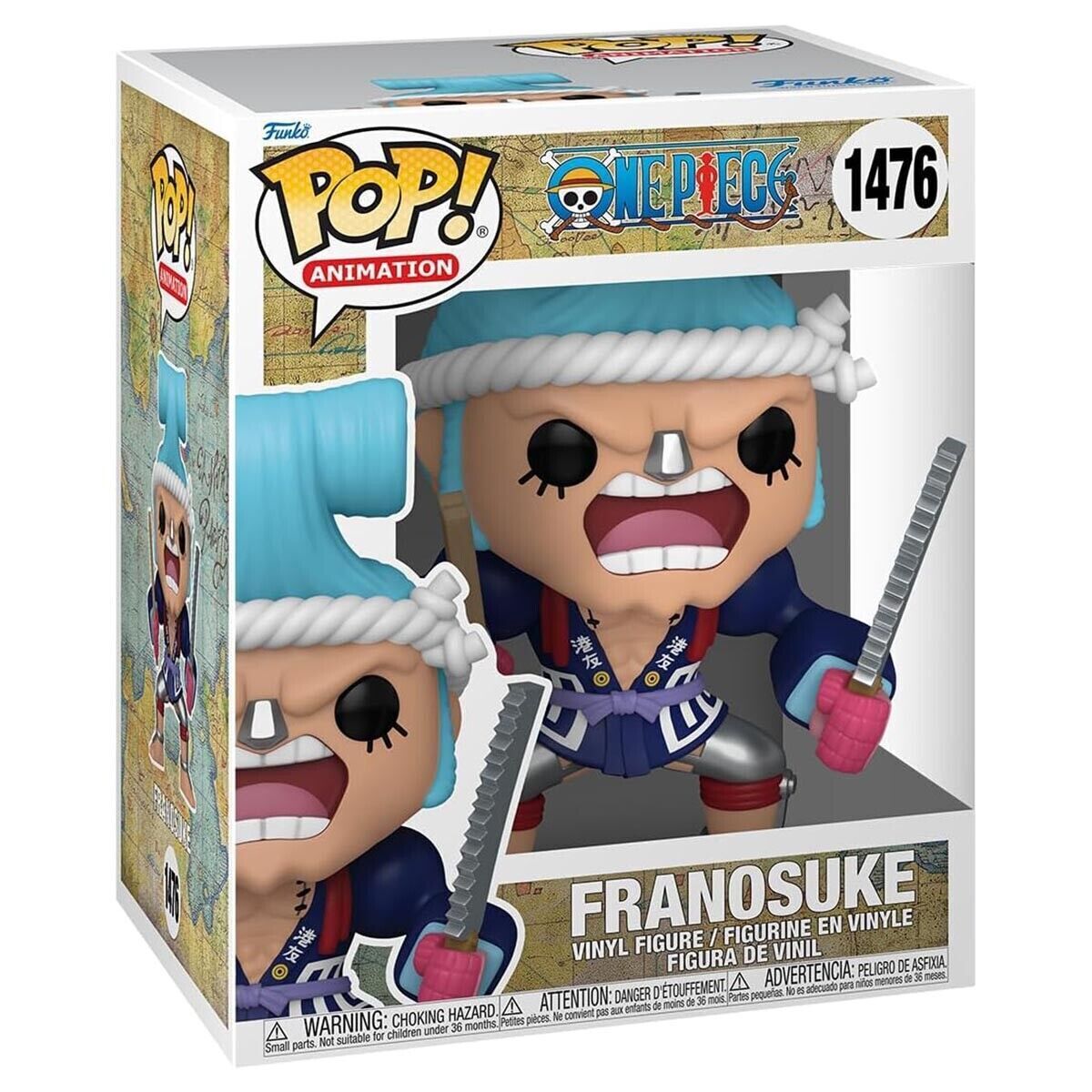 Funko Pop! Super 6-Inch One Piece Franosuke (Wano) #1476 Vinyl Figure