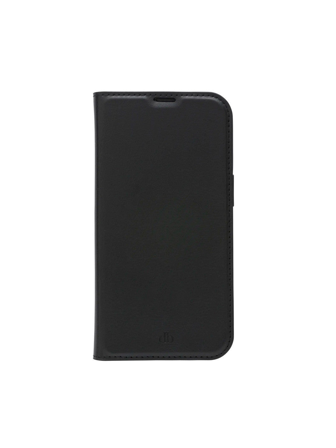 dbramante1928 Oslo - Ultra-Slim Wallet Case - iPhone 13 - Black Leather