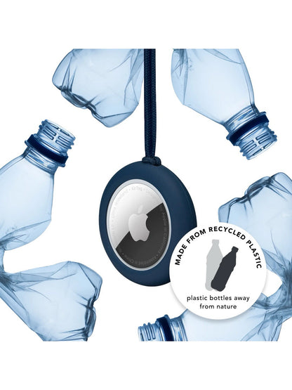 dbramante1928 - Greenland - AirTag Case With Strap - Pacific Blue