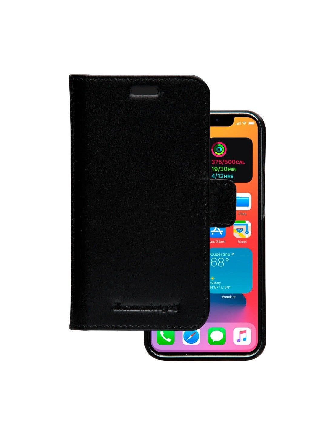 dbramante1928 iPhone 12 Mini - Lynge - Black - 2-in-1 Wallet + Magnetic Case 